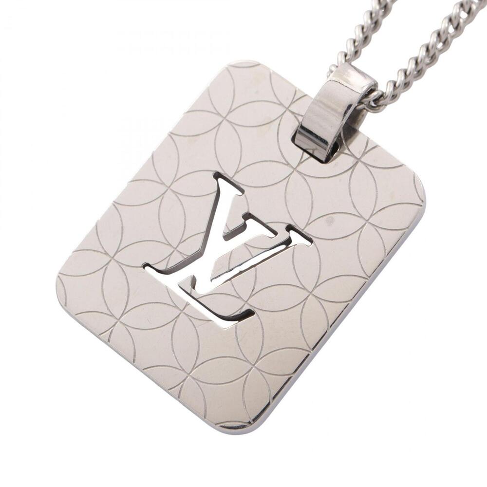 Louis Vuitton Bandentif Champs-Élysées PM Necklace, Metal Jewelry, Women's, S...